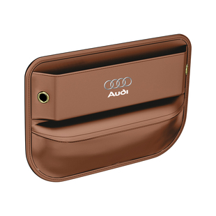 奥迪a6l座椅夹缝收纳盒a4a7q5l缝隙储物盒置物盒车内装饰用品大全