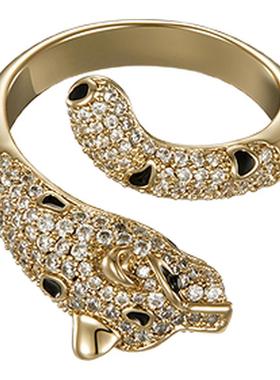 【符龙飞同款】Riotlily/艾特里里金钱豹新年系列戒指女款礼物