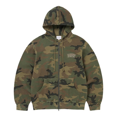thisisneverthat® Camouflage Thermal Zip Up Hoodie 迷彩卫衣