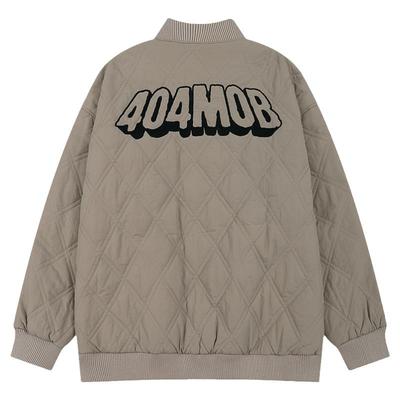 404MOB冬季宽松复古棉服工装潮流