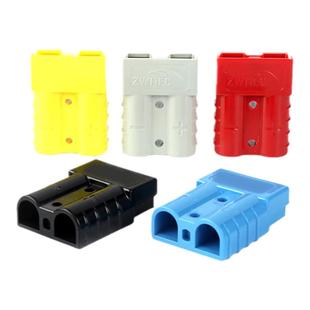 适用安德森插头50a/叉车蓄电池充电插头连接器120a175a350a接插件