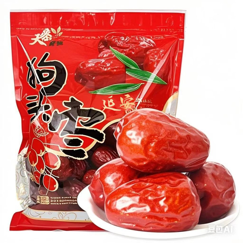 秦祺延安狗头枣特大整箱