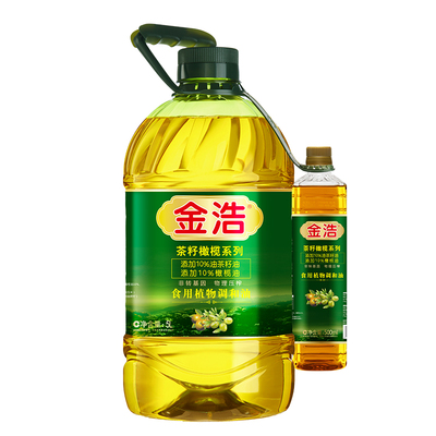 金浩茶籽橄榄食用植物调和油5L