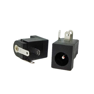 优质 焊接电源母座 12VDC插座接头5.5 2.5MM公头直流母头配件