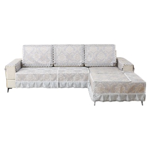 亚麻欧式四季通用防滑靠背巾扶手巾后背巾万能盖巾简约现代沙发垫