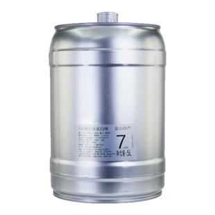 青岛特产七天保鲜原浆鲜啤酒5升生啤扎啤桶精酿酒精5.6度麦芽13