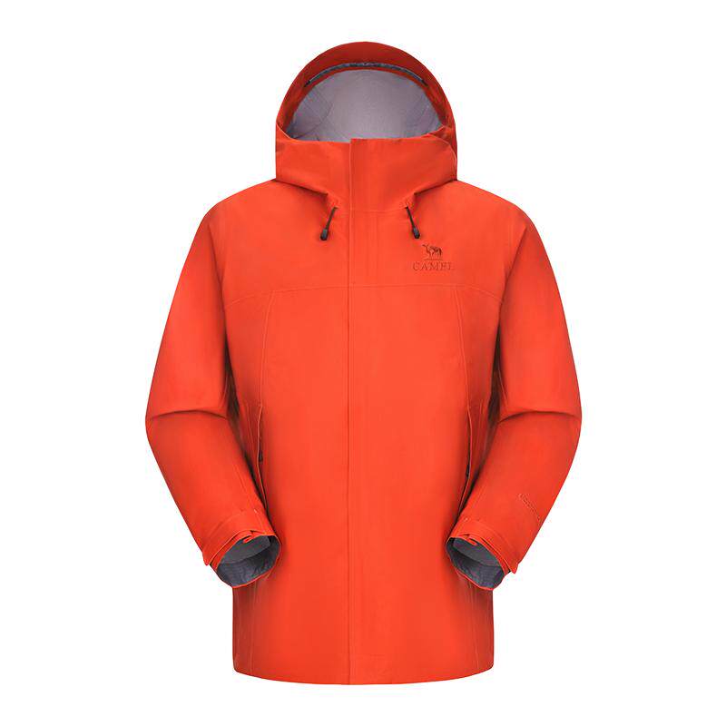 骆驼单板滑雪服男女款硬壳外套3L压胶防暴雨防风冲锋衣登山服装