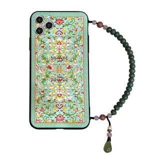 适用苹果17pro max浮雕手机壳iphone16plus14/15腕带戴脖斜挎挂链