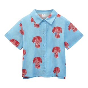 3件5折 英国Wynken SS25春夏儿童中性款短袖T恤短裤包包