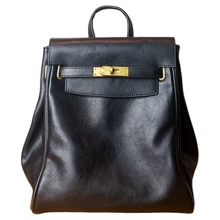 小众设计感真皮女双肩包小背包高级感头层牛皮女士包包双肩女包