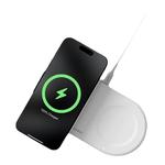 Belkin贝尔金Qi2无线快充兼容MagSafe磁吸快速充电面板适用iphone17promax苹果16/耳机/华为安卓手机同时充电