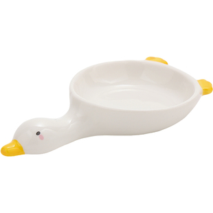 日式可爱调味调料碟家用蘸料碟陶瓷釉下彩碟子可蒸小菜碟酱油醋碟