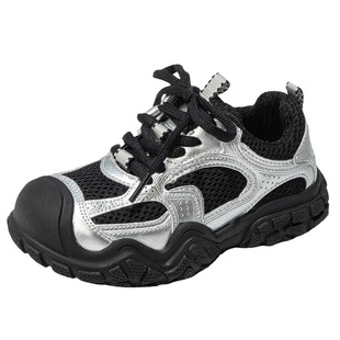 男童鞋运动鞋2026新款春款儿童鞋子大童老爹鞋男孩炸街痞帅跑步鞋