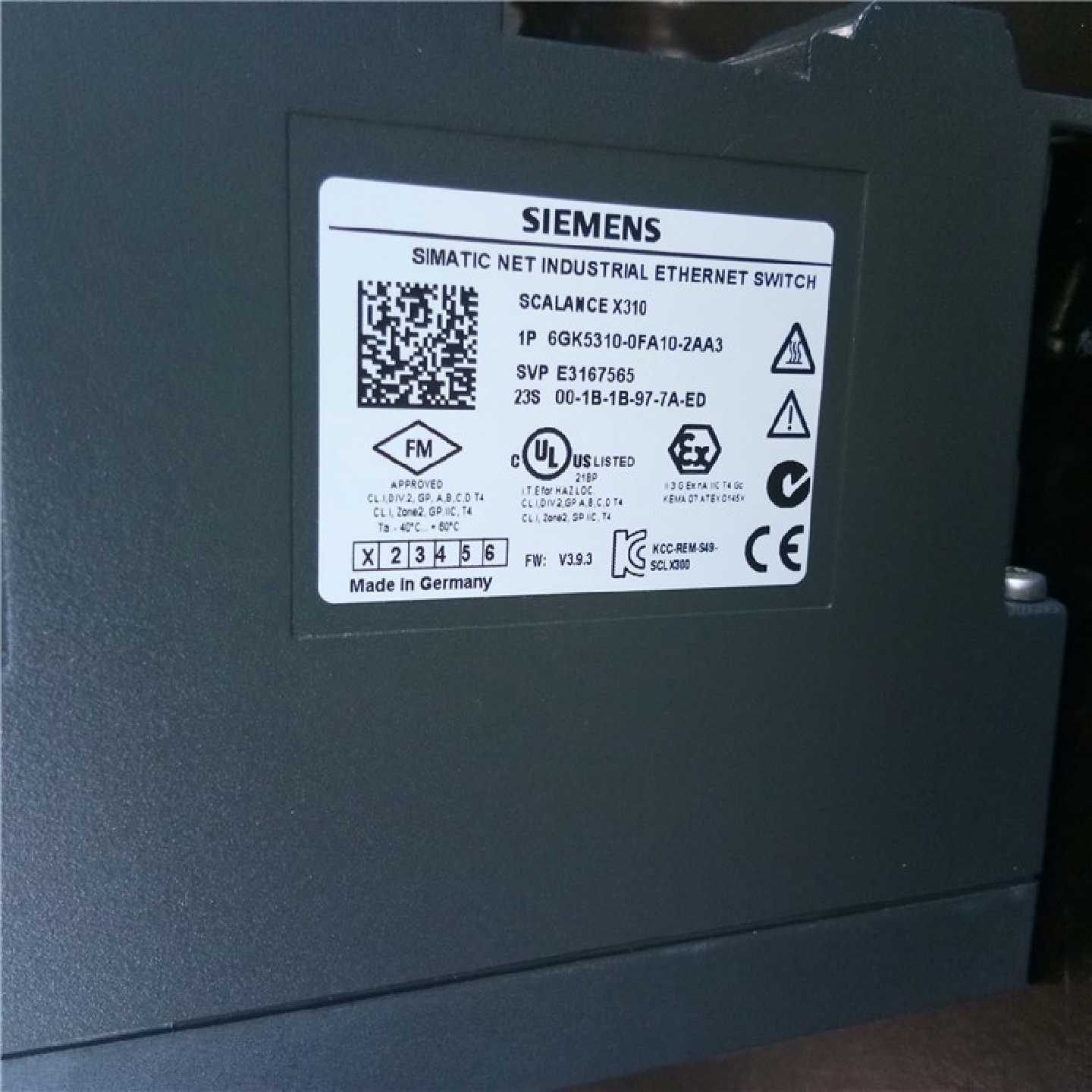 议价西门子6GK5310-0FA00-2AA3增强型可网管交换机6GK53100FA002A