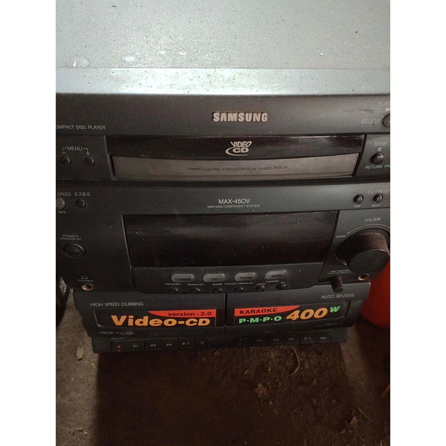三星MAX450V组合音响主机一套议价