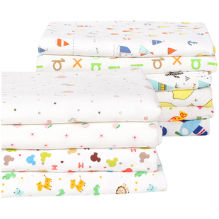 全棉布料宝宝卡通针织布儿童服装秋衣布婴儿棉衣包被床单A类面料