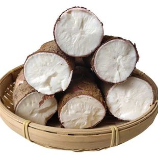 广西黄心木薯新鲜现挖特产黄肉面包木薯羹糖水店蜜薯板栗农家粉糯