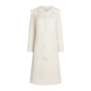 SLY 24冬季新品慵懒风纯色松弛感日系绞花针织衫038HSZ70-4070