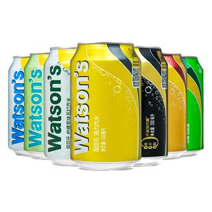 Watsons 屈臣氏汤力水汽水330ml罐装汽水含气气泡碳酸饮料苏打水