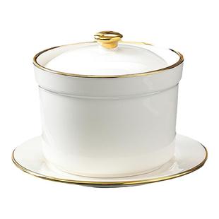 酒店炖盅陶瓷炖盅隔水炖家用陶瓷带盖瓦罐汤炖盅小瓦罐炖汤盅蒸盅