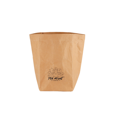 ISEMOUNT顿顿牛皮纸收纳袋可水洗