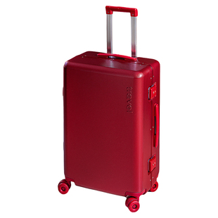 轻奢红色行李箱结婚专用2026新款女陪嫁嫁妆红密码拉杆旅行皮箱子