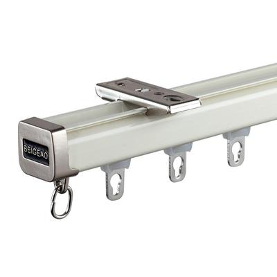 重型3.2MM厚窗帘轨道静音双弯轨