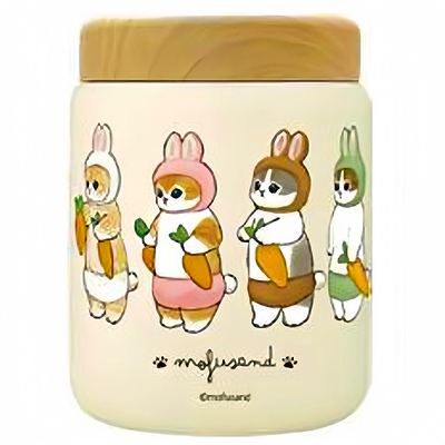 mofusnd吐司猫进口保温冷焖烧杯