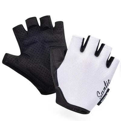 Santic森地客骑行手套公路车短指