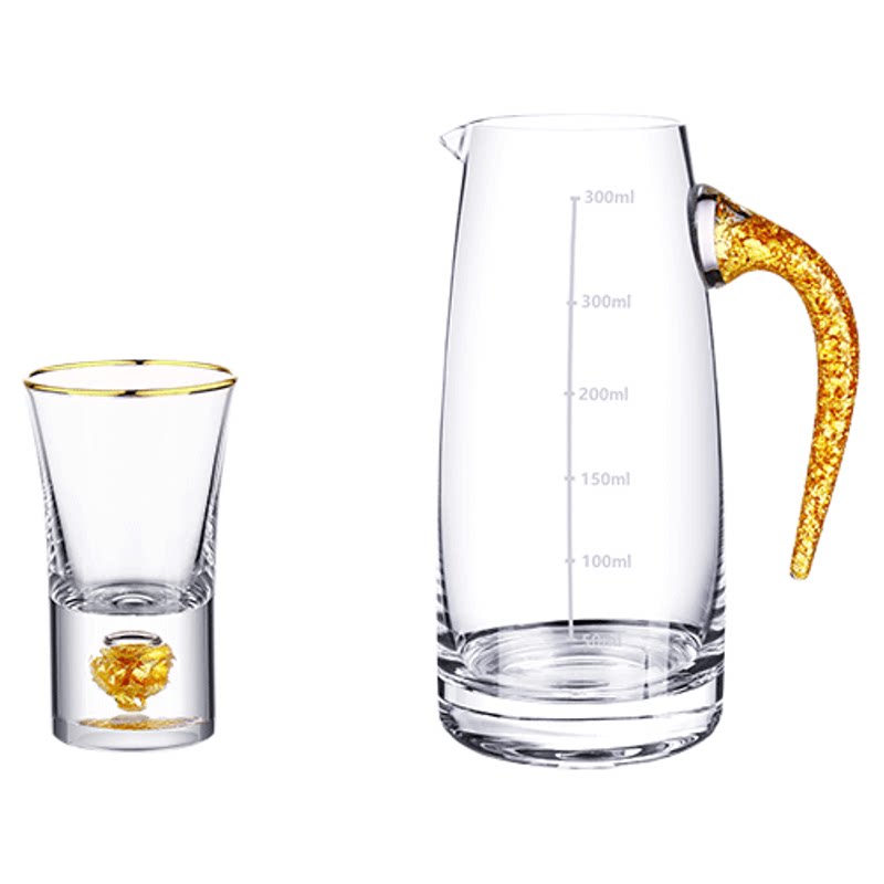 轻酒杯分酒器套装家用轻奢小号