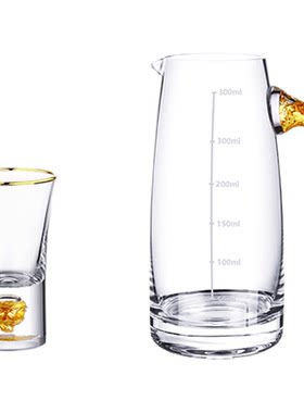 轻酒杯分酒器套装家用轻奢小号