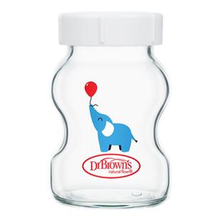 布朗博士奶瓶瓶身宽口玻璃储奶瓶碎瓶替换瓶储物罐150ml/270ml