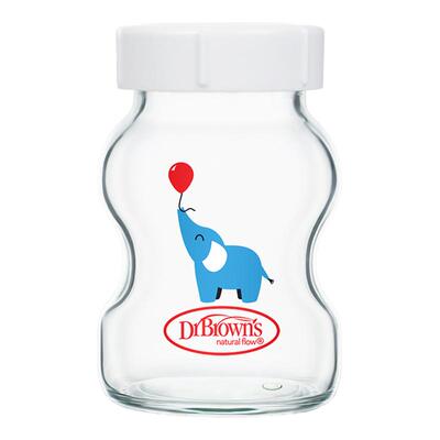 布朗博士奶瓶瓶身宽口玻璃储奶瓶碎瓶替换瓶储物罐150ml/270ml