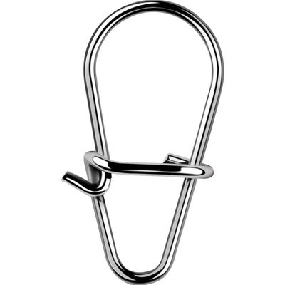 不锈钢葫芦型增强别针钓鱼八字环连接器海钓路亚通用挂钩扣小配件