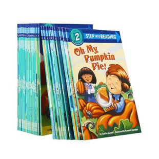 小彼恩点读版企鹅兰登分级读物step into reading第2二阶段30册4-10岁美国进口英文原版绘本凯迪克图书支持毛毛虫点读笔儿童绘本