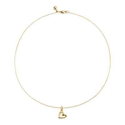 Monica Vinader莫妮卡熔岩之心项链镀金心形吊坠轻奢圣诞礼物小众