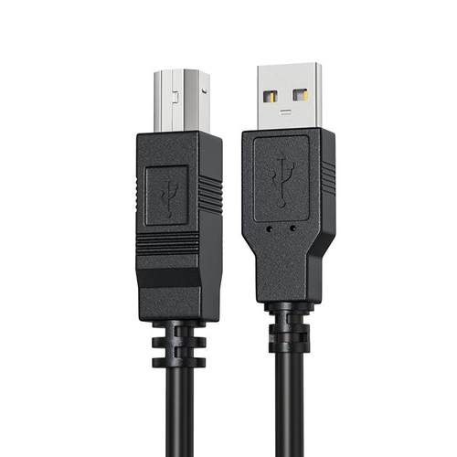 惠普usb打印机连接加长电脑数据线延长线适用于佳能爱普生转方口