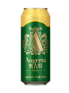 青岛啤酒奥古特500ml*12听