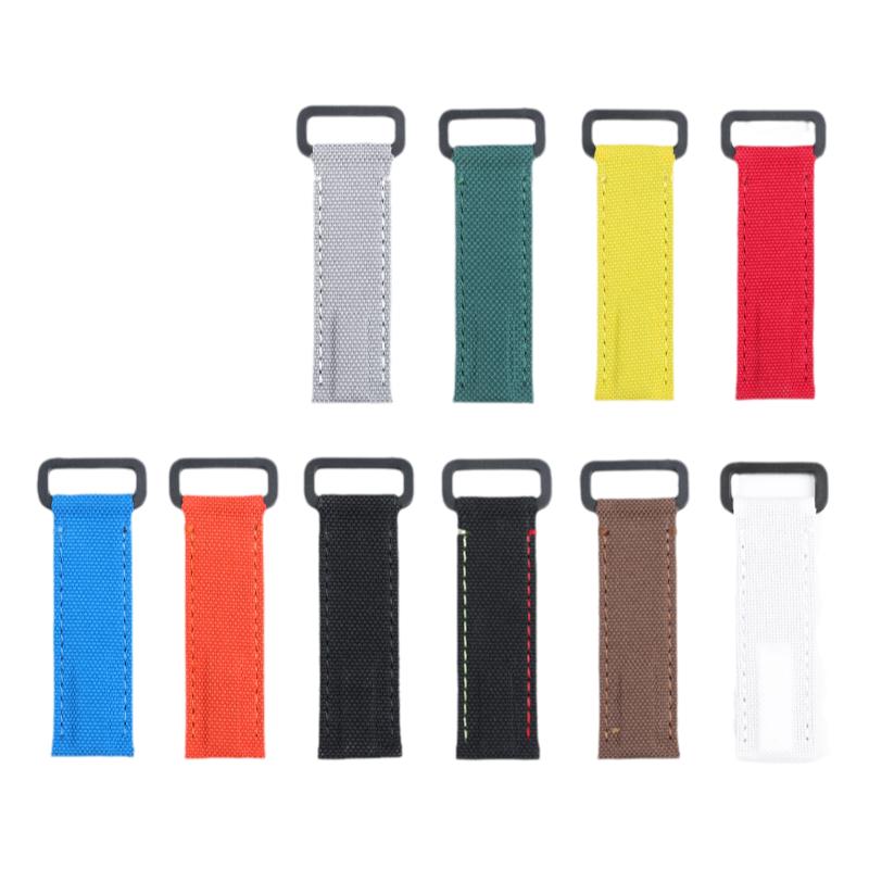 适用劳力士迪通拿水鬼欧米茄尼龙魔术贴帆布手表带帝舵20/21mm