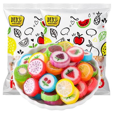 混合多口味水果味切片糖