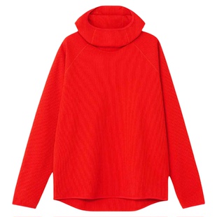 【新色发售】Goldwin早春SOLOTEX华夫格速干防晒抗菌连帽套头衫