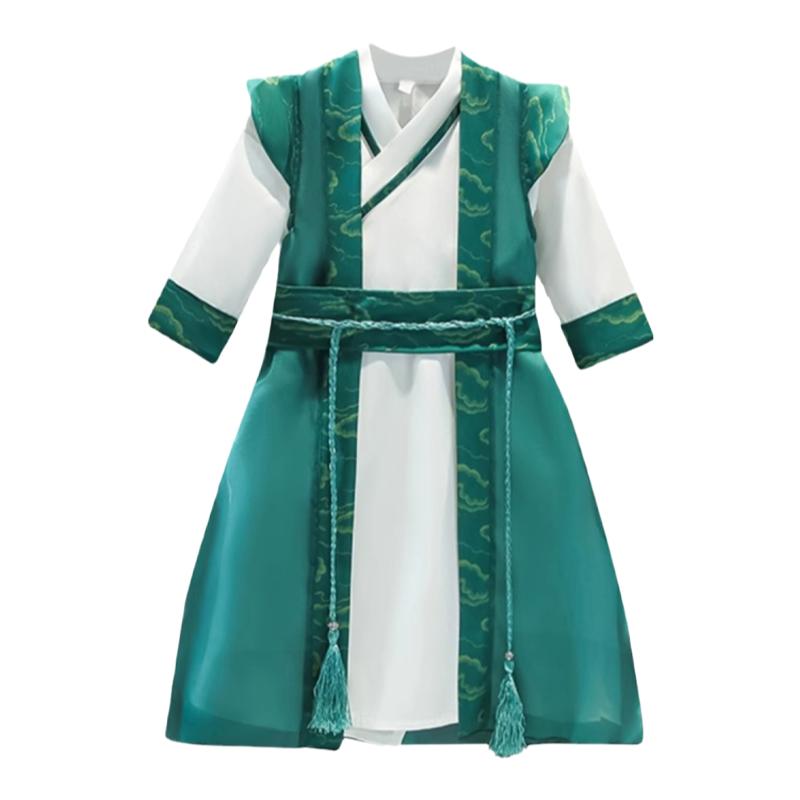 男童汉服中国风古装少爷服儿童超仙公子服古风唐装国学演出服春夏