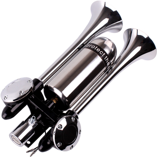 法宾气喇叭12v大货车喇叭24v延音护耳喇叭汽笛汽车喇叭通用大声音