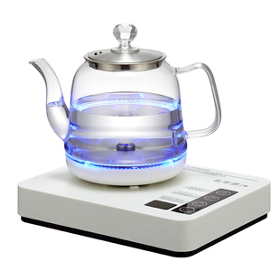 礼茶德全自动底部上水电热烧水壶1.2L一键全自动无水自动加水
