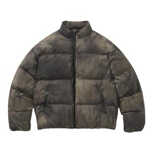 714street纹理感仿扎染宽松冬季防水棉服新款户外防风厚款外套男