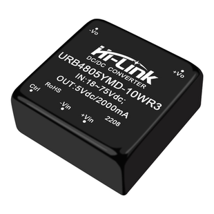 48V转5V2A直流隔离电源模块URB4805YMD-10WR3 DC-DC稳压单路输出