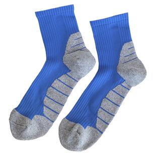 袜子男秋冬毛巾底加厚吸汗保暖中筒棉袜尼龙速干篮球跑步运动长袜