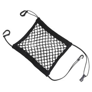 汽车前排座椅间储物挡网兜防护弹力网车内收纳车载中间隔离置物袋