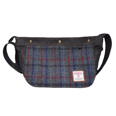 Harristweed哈里斯粗花呢报童包