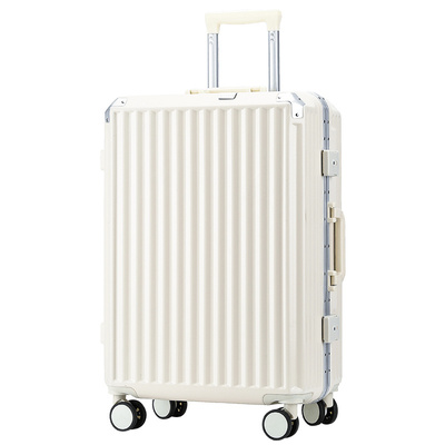 静音万向轮抗压铝框款新款行李箱